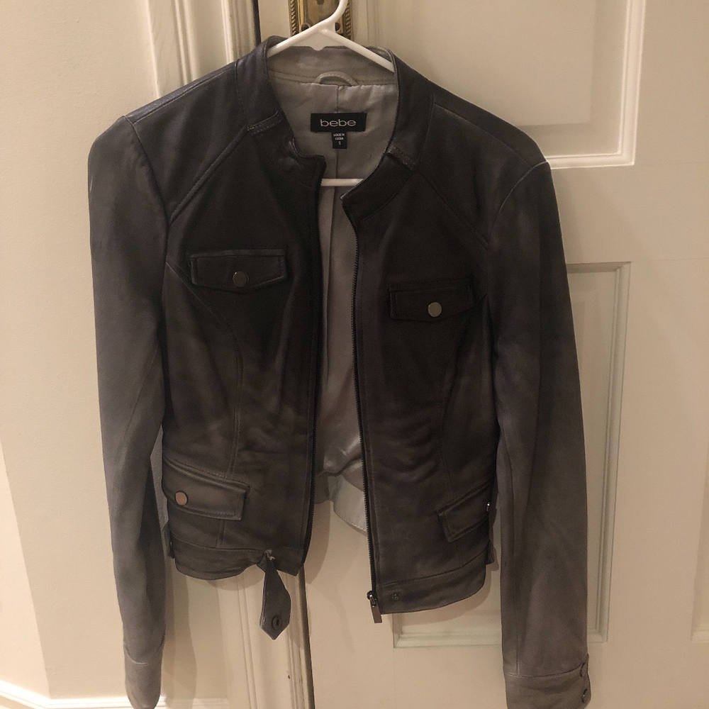 Bebe Ombre Grey Jacket